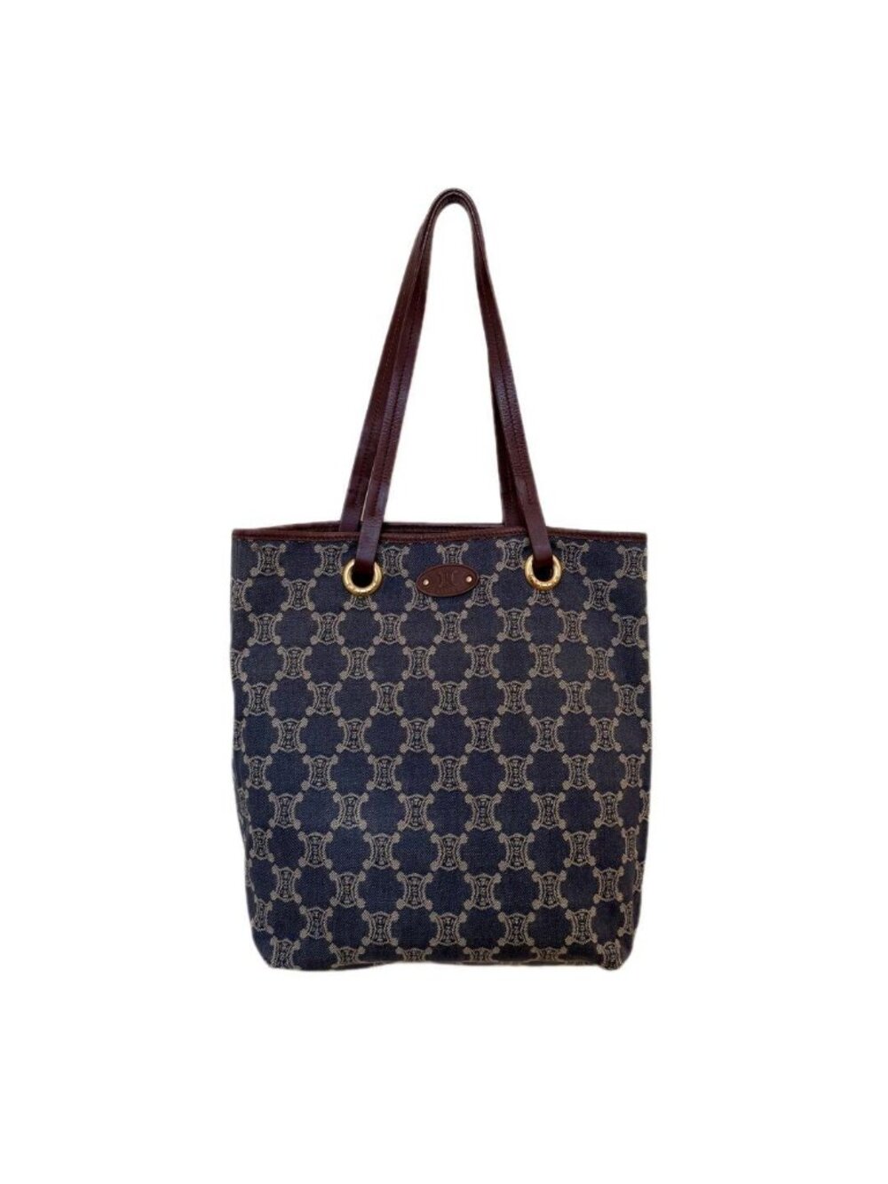 Celine Denim Shoulder Bag